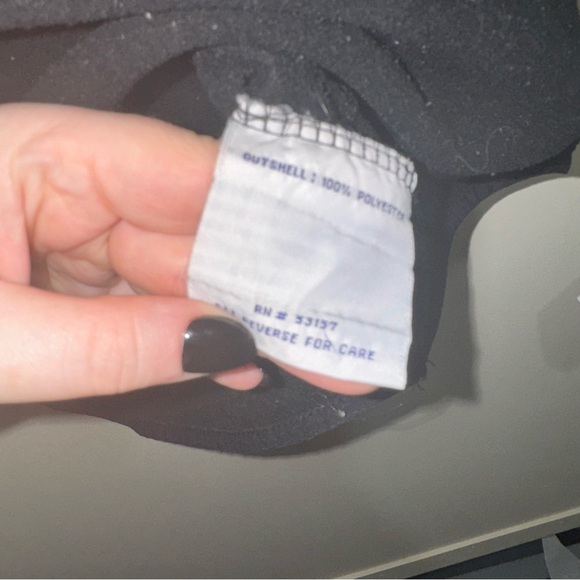 Men’s Vintage Majestic Brand San Francisco Logo Black Fleece Pullover Sweater - Picture 7 of 15